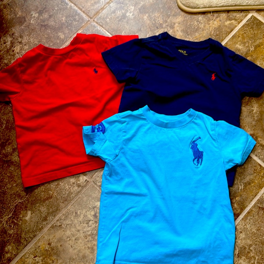 Ralph Lauren 2t bundle toddler boy’s t shirts